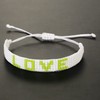 C·QUAN CHI Miyuki Seed Bead Bracelet Love Letter Bracelet Adjustable