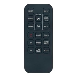 ECONTROLLY Replacement Remote Commander Compatible for Zvox Audio AccuVoice Soundbar Sound Bar TV Speaker AV155 AV203 SB500 AV201 AV257 AV150 AV157 AV357 SB380 SB700
