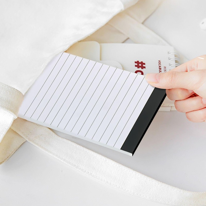 Pack of 10 Notepads and 10 Ballpoint Pens, Mini Notebooks,