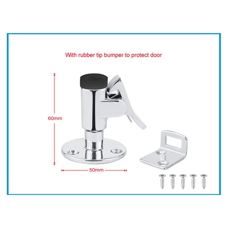 3X Stainless Steel 316 Boat Door Stop Stopper Catch Door