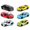 1/43 Alloy Car Model, 6 Counts/set Pull Back Car Model,