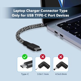 New Slim 65W 45W for HP USB C Laptop Charger Replacement for HP Spectre X360,Elitebook X360,Elite X2,Pavilion X2,ProBook,Envy x360 Type C Power Adapter