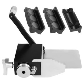 Piodelo Upgraded Extended Tube Pipe Tubing Beader Tool, Manual Bead Roller Pipe Hose Tool for Intake and Intercooler Piping With one set of Nylon Vise Jaw Fit for 5/8" and Larger Tubes (Black)