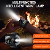 OBEST Wrist Camping Light with Compass, LED Emergency Light, Night