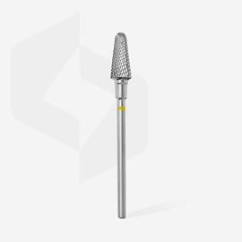 STALEKS PRO - Carbide Burr - Cone Base (Super Small Cross Cut) I Attachment for Apparative Manicures and Pedicures I Grinding Attachment for Electric Grinders I Nail Drill Bit (FT70Y060/14)