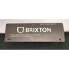 Brixton Men Scarf One Size Black Arctic Fleece Gaiter Logo