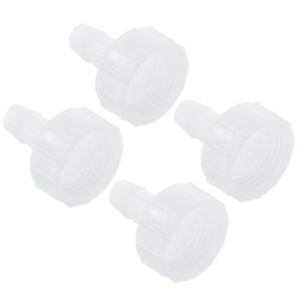 Kozelo Pack of 4 Plastic Hose Barb Fittings 5/16" Hose Barb to 1/2" G Female Fittings