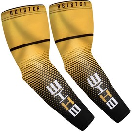 beister Arm Cover, UV Protection, Compression Arm Warmer, Unisex, Sun Protection, Anti-Slip, Breathable, Sweat Absorbent, Quick Drying, For Sports, Running, Cycling, Gaming, Basketball, Volleyball