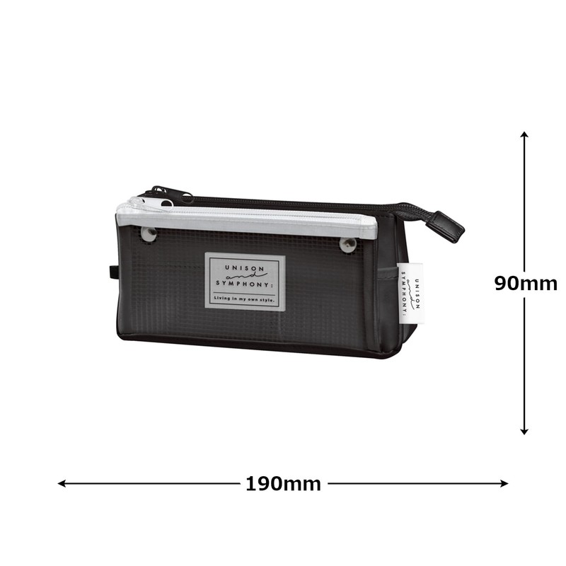 Kamiojapan 224205 UNISON AND SYMPHONY Pencil Case, Sankaku Multi Pen