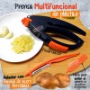 J.H. Company Prensa De Ajo Pelador Triturador 3 En 1