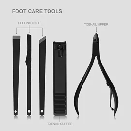 Utopia Care Corta Uñas Utopia Kit Manicura Acero Inoxidable Con Estuche