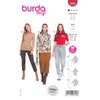 Burda Style Sewing Pattern B6056 Misses' Tops