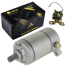 Caltric Starter & Relay Solenoid for Polaris Scrambler 500 1997 1998 1999 2000 2001 2002