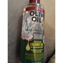 Organic Root Stimulator ORS Organic Root Stimulator Olive Oil Heat Protection Hair Serum 6 oz