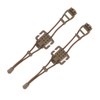 2Pcs Backpack Binding Clip MOLLE Gear Organizer Fastener Elastic Binding