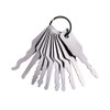 Moli 10pcs Car Lock Pick Tools,Master Key for Car