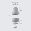 BIBS Bottle Lid Set - BPA Free. Dishwasher Safe. Includes
