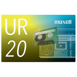 Maxell UR-20N Recording Cassette Tape, 20 Minutes, 1 Roll