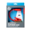 Kikkerland Recargable Booklight Rojo