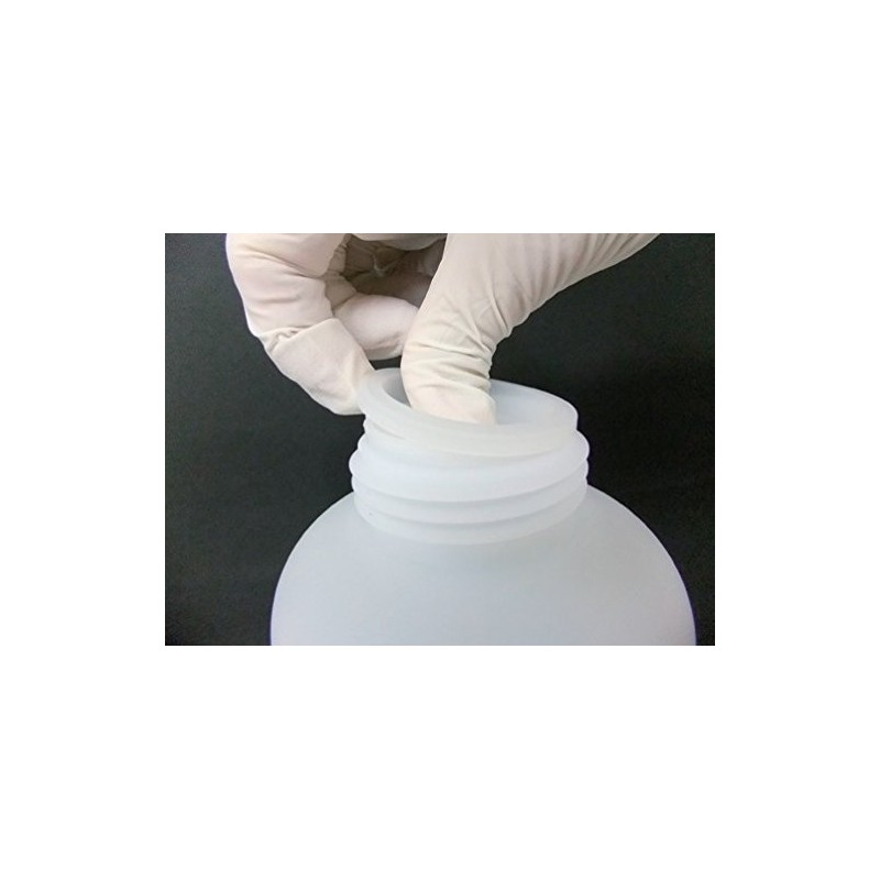 Sunplatec 2088 PE Wide Mouth Bottle, 1 qt, 1 qt.