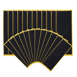 RACOFSB 0.5mm Thickness Fingerboard Foam Grip Tape 12 Pcs, Finger Skateboard Griptape 40mmX110mm (12)