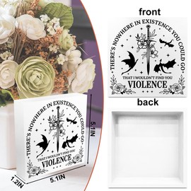 Dragon Decor Reading Wooden Box Sign, Dragon Bookshelf Library Decor Rustic Country Wooden Sign, Fantasy Book Merch Bedroom Reading Corner Book Nook Desk Decorations Supplies