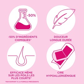 VEET Pure - 16 Strips of Cold Wax for Sensitive Skin - Recommended by Dermatologists - Long Lasting Hair Removal