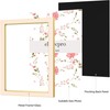 eletecpro 5x7 Enamel Picture Frame with Real Glass Cover, 1