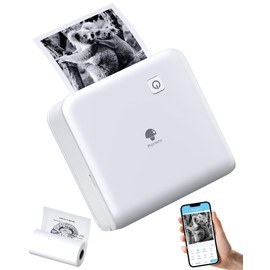 Phomemo M02 Pro 300 DPI Pocket Printer, Mini Thermal Printer, Sticker Printer for Mobile Phones, Compatible with 15, 25, 53 mm Paper, for iOS and Android, Ideal for Study, Scrapbooking, Photos, Gifts