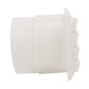 Round Boat Louver Marine Exhaust Air Plastic Vent Straight Through