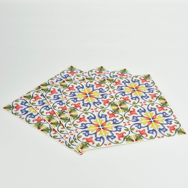In Home NH2365 Tuscan Tile Peel & Stick Backsplash Tiles,