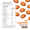 M&M'S WORLD Orange Peanut M&M’s chocolate candy 2 lb bag