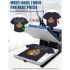 Tshirt Ruler Guide for Vinyl Alignment, T Shirt Rulers to