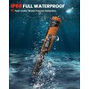 DR.ÖTEK Metal Detector Pinpointer, IP68 Fully Waterproof Handheld Pin Pointer
