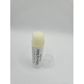 Tallow Lip Balm (Pina Colada) Handmade Grass Fed Beef Tallow Lip Balm with Nourishing Oils (3 Pack)