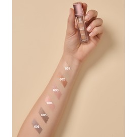 BioNike Defence Color Eyelift Liquid Eyeshadow with Hyaluronic Acid Microspheres and Anti-Aging Skincare Activities, Clinically Tested Tension Effect, 4.5 ml No. 604 QUARTZ ROSE