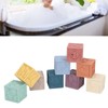 9pcs Baby Blocks Toy Soft Squeeze Chewing Educational Toddler Stacking