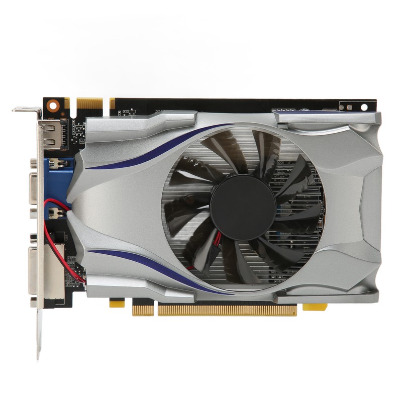 Gaming Graphics Card 1GB 128Bit GDDR5 PCI Express 2.0 3200MHZ