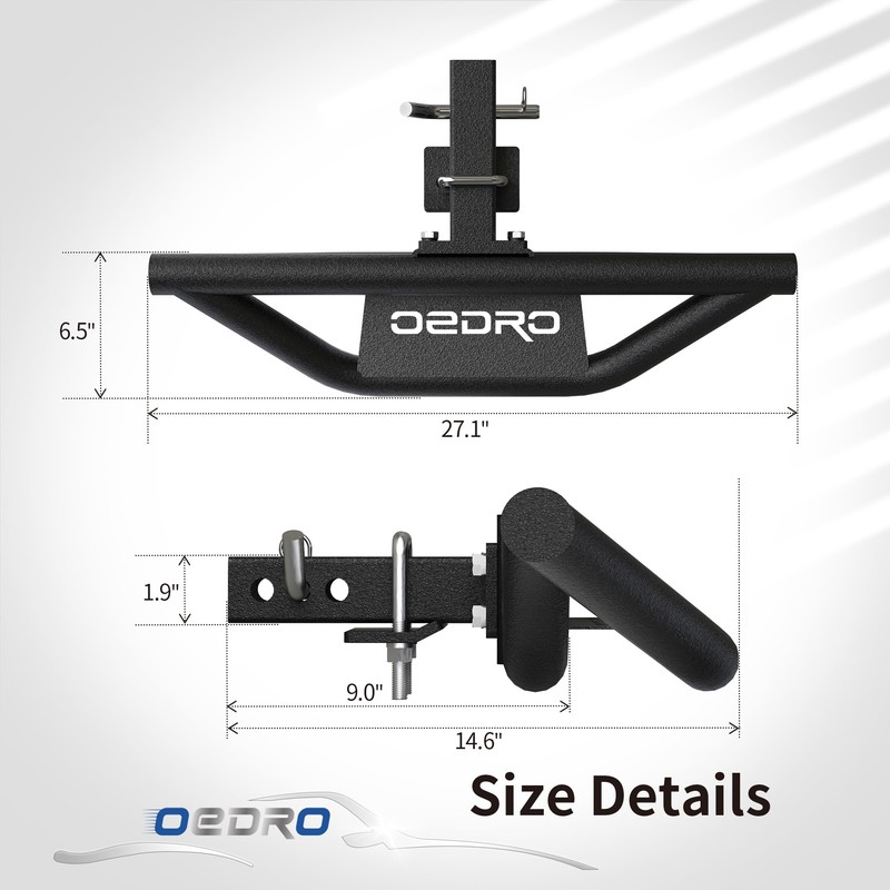 OEDRO Hitch Step Replacement for Truck Vehicles with 2" Hitch