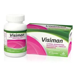 Visiman (luteina, Zeaxantina, Astaxantina) C/30 Caps Naturex Sabor Luteína
