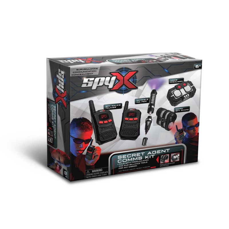 SpyX Secret Agent Comms Kit - 4 Spy Toy Gadgets