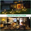 TomCare Solar Lights Outdoor Upgraded Bright Solar Pathway Lights Bigger