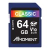 MMOMENT SD Card 64GB Memory Card Full HD Video Recording/Digital
