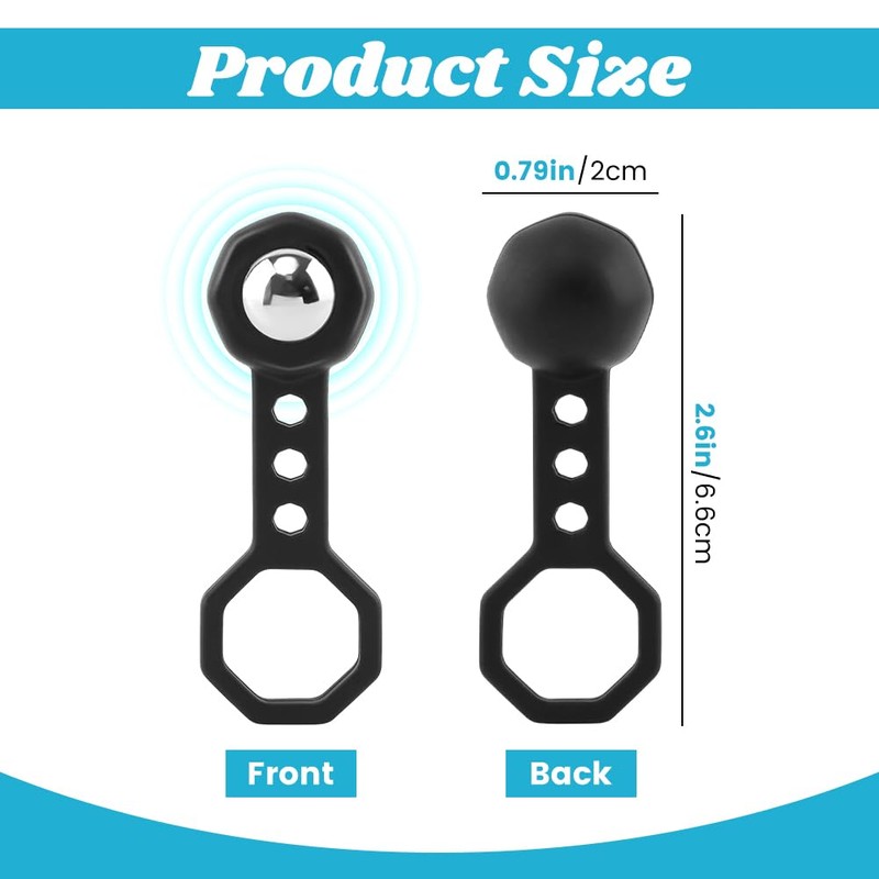2 Pcs Stud Finder Wall Scanner, Magnetic Stud Finder for