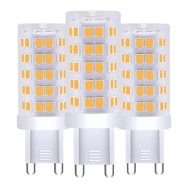 LED's light 0620136 LED Capsule G9 4.5 W Warm White Clear Pack of 3