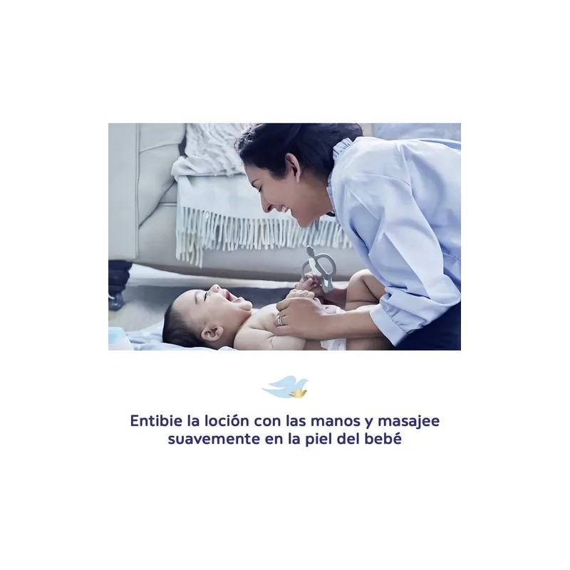 Baby Dove Crema Corporal Humectación Enriquecida 400 Ml