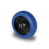 Transport Castors Blue Wheels Solid Rubber Wheel 100 mm Replacement