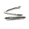 7" Set of 3, Stainless Steel Kitchen Tongs, for Cooking,