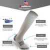 RedHero Merino Wool Over the Calf Socks for Men Hiking