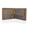 GREEN DEED Genuine Leather Men's Wallet - Large Leather Wallet